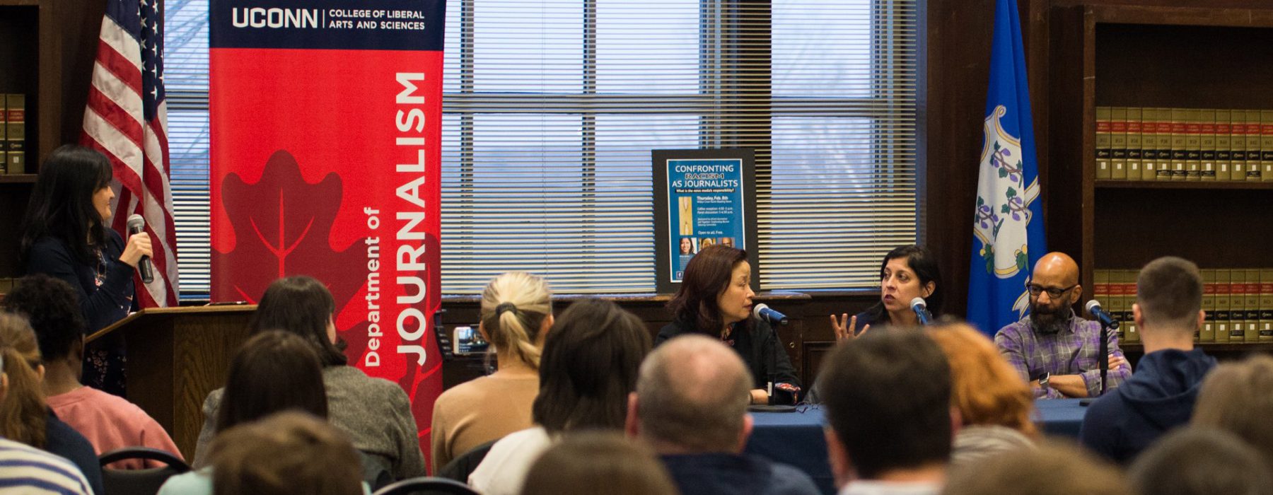 'Confronting Racism as Journalists' event with columnists Kevin Blackistone, Helen Ubinas and Frances Kai-Hwa Wang